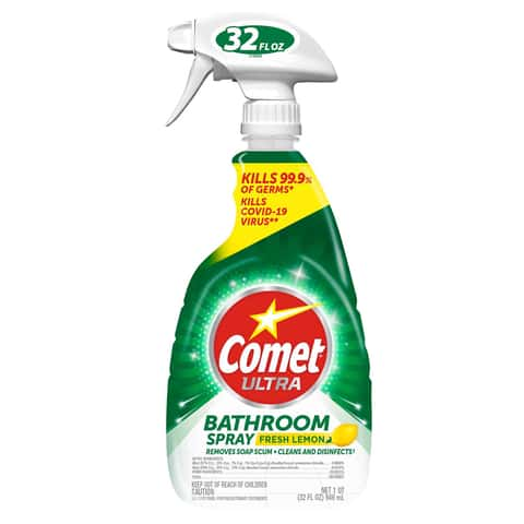 Comet Ultra Lemon Scent Concentrated Bathroom Cleaner Spray 32 oz - Ace  Hardware