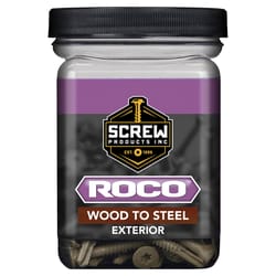 Screw Products ROCO No. 14 X 2.75 in. L Star Low Profile Head Self Tapping Construction Screws