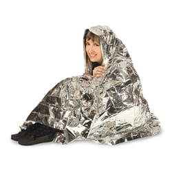 Stansport Silver Emergency Thermal Blanket 0.5 in. H X 54 in. W X 84 in. L 1 pk