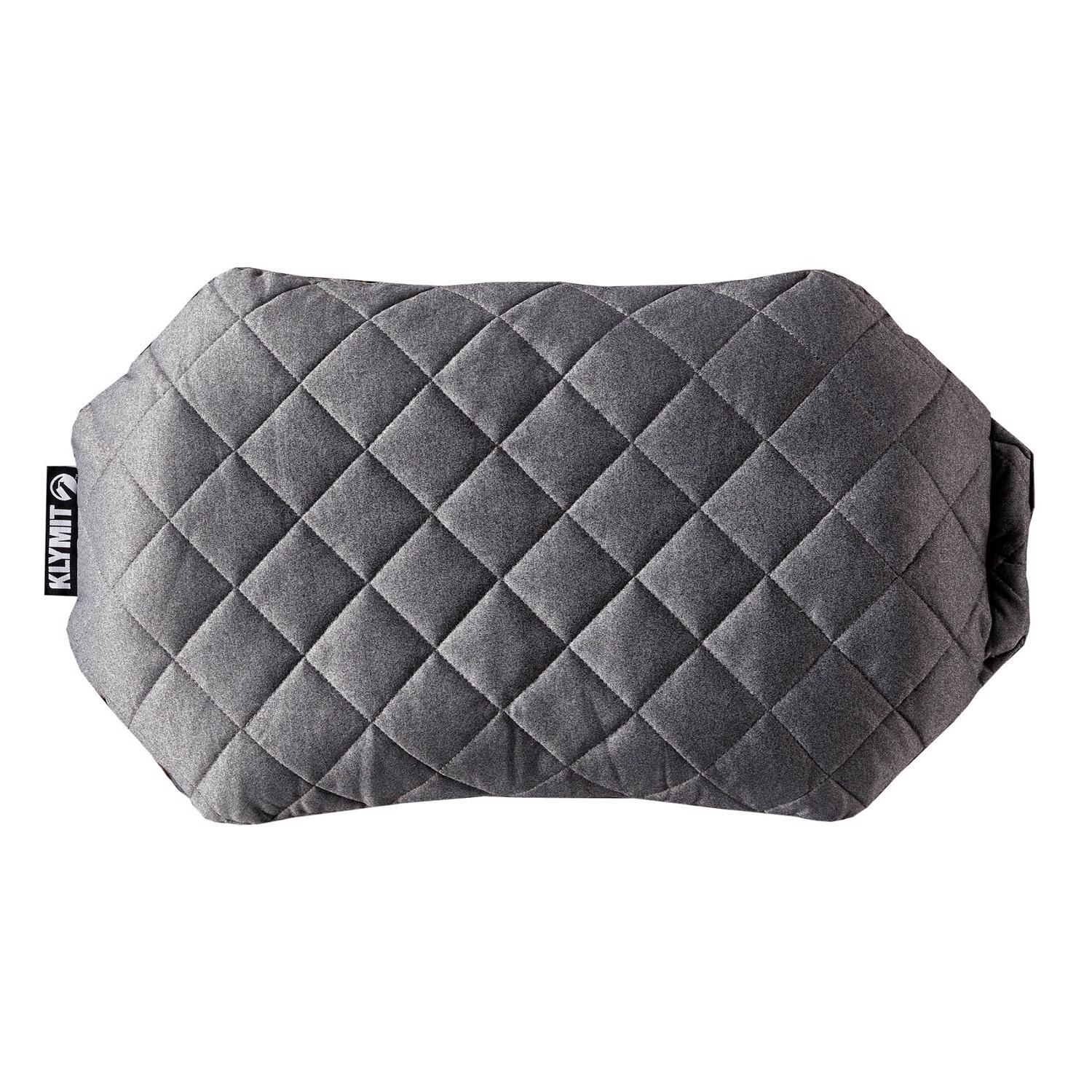 Klymit Luxe Gray Camp Pillow 5 in. H X 12.5 in. W X 22 in. L 7 oz 1 pk Sansujyuku sansujyuku.com
