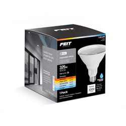 Feit PAR38 E26 (Medium) LED Floodlight Bulb Adjustable White 325 Watt Equivalence 1 pk