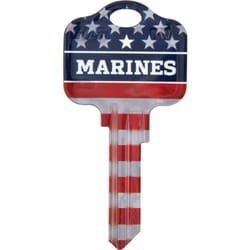 Kaba Ilco Schlage Marines/Flag House/Office Key Blank Single