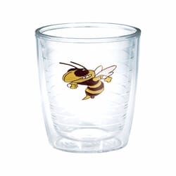 Tervis Collegiate 16 oz Clear BPA Free Georgia Tech Yellow Jackets Buzz Tumbler