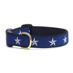 Up Country Blue North Star Nylon Dog Collar Large