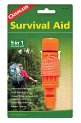 Coghlan's Orange Survival Aid 7.750 in. H X 4.500 in. W X 1.125 in. L 1 pk