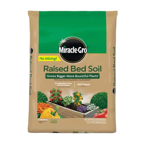 Miracle-Gro Organic All Purpose Raised Bed Soil 1.5 cu ft - Ace Hardware