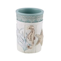 Avanti Linens Farmhouse Shell Multicolored Plastic Tumbler