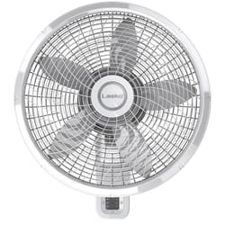 Lasko 22.5 in. H X 18 in. D 3 speed Oscillating Wall Mount Fan