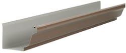 Amerimax 3.5 in. H X 5 in. W X 10 in. L Brown Aluminum K Gutter