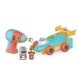 Educational Insights Design & Drill Bolt Buddies Race Car Multicolored 20 pc
