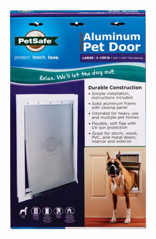 Petsafe 19 625 In H X 12 75 In W Aluminum Pet Door Ace Hardware