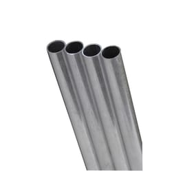 K&S 3/16 in. D X 1 ft. L Round Aluminum Tube