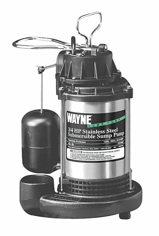 Wayne 3/4 hp 5673 gph Stainless Steel Submersible Sump Pump Ace Hardware