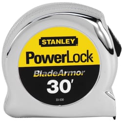 Stanley PowerLock 30 ft. L X 1 in. W Tape Measure 1 pk