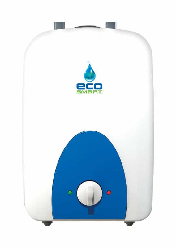 EcoSmart Water Heater Electric 2.5 gal. 16 in. H x 10-29/32 in. L x 11 in. W - Ace Hardware