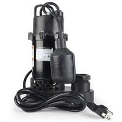 ECO-FLO 1/2 HP 4080 gph Aluminum Tethered Float Switch AC Submersible Sump Pump