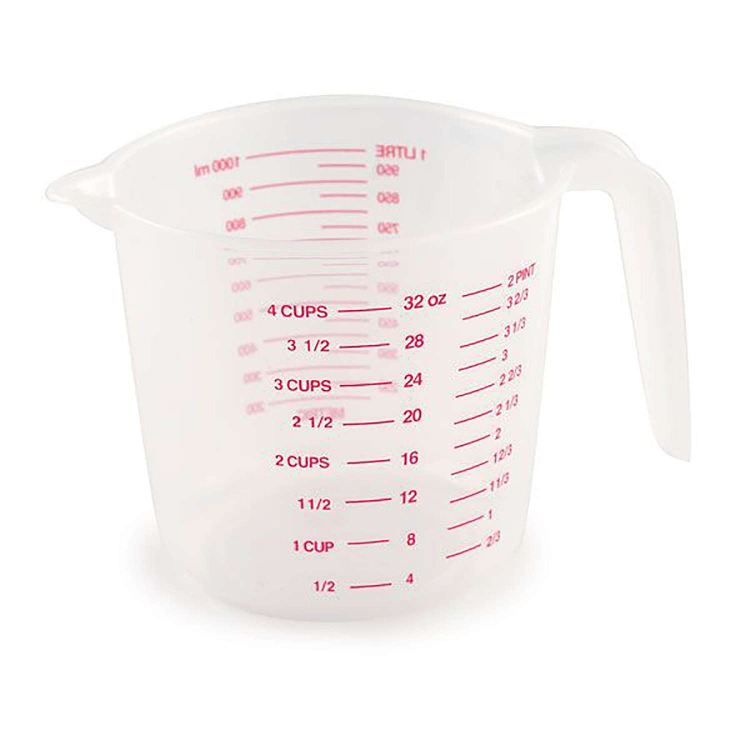 Norpro Plastic Clear Measuring Cup Set Ace Hardware
