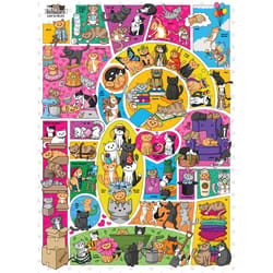 Cobble Hill Doodlecats Jigsaw Puzzle 1000 pc