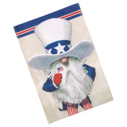 Sullivans Uncle Sam Gnome Garden Flag 18.5 in. H X 25 in. W X 12.25 in. L