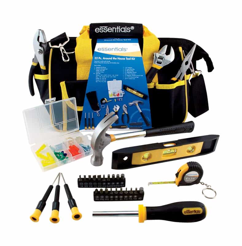 Great Neck Essentials 32 pc. Household Tool Kit Yellow
