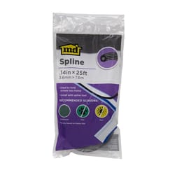 M-D BUILDING PRODUCTS 0.14 in. D X 25 ft. L Screen Spline