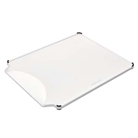 Farberware Extra-Large Plastic Cutting Board, Dishwasher- Safe