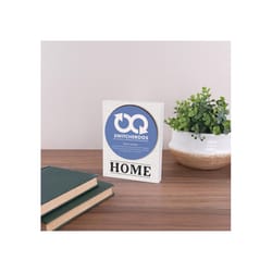 P. Graham Dunn 7 in. H X 1 in. W X 6 in. L Multicolored MDF Home Switcheroo Sign