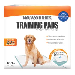 Four Paws No Worries Plastic Disposable Pet Waste Pads 100 pk