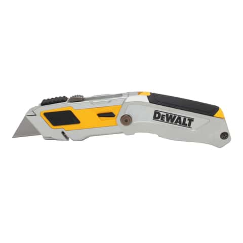 DeWalt Folding Utility Knife Gray 1 pk - Ace Hardware