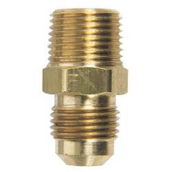 JMF Company 3/8 in. Flare X 3/8 in. D Male Brass Connector