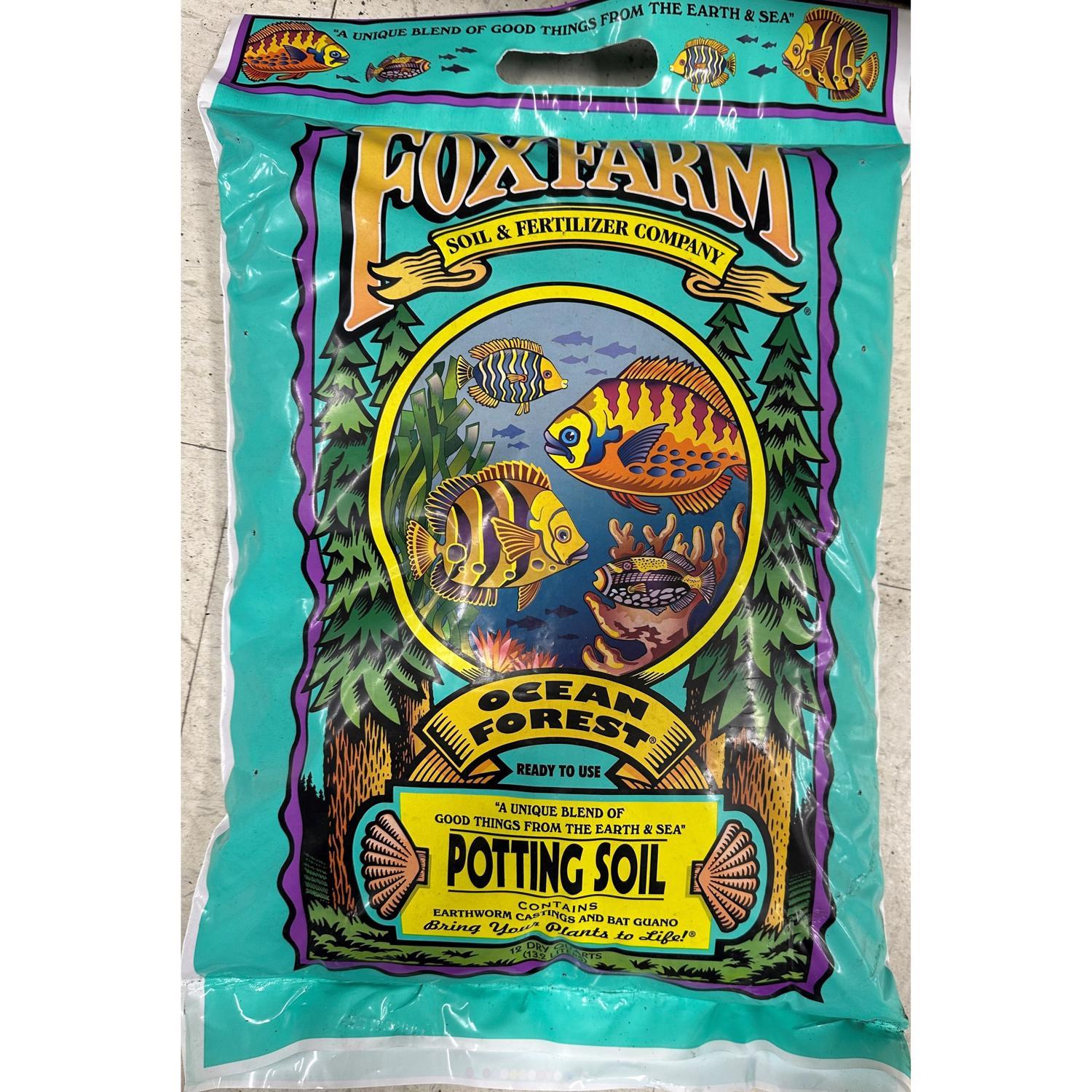 FoxFarm Ocean Forest All Purpose Potting Soil 12 qt Mfr
