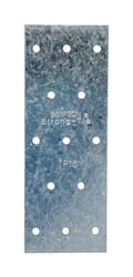 Simpson Strong-Tie 5 in. H X 0.04 in. W X 1.8 in. L Galvanized Steel Tie Plate