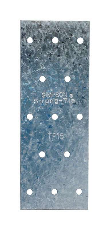 Simpson Strong-Tie 5 in. H X 0.04 in. W X 1.8 in. L Galvanized Steel ...