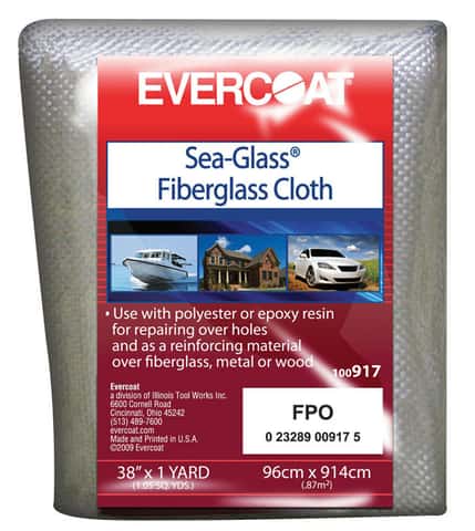 Evercoat Fiberglass Mat & Resin Repair Kit