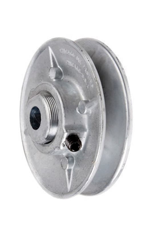 Chicago Die Cast 3 3/4 in. D Zinc Variable Speed Pulley Chicago Die Cast 3 3/4 in. D Zinc Variable Speed Pulley