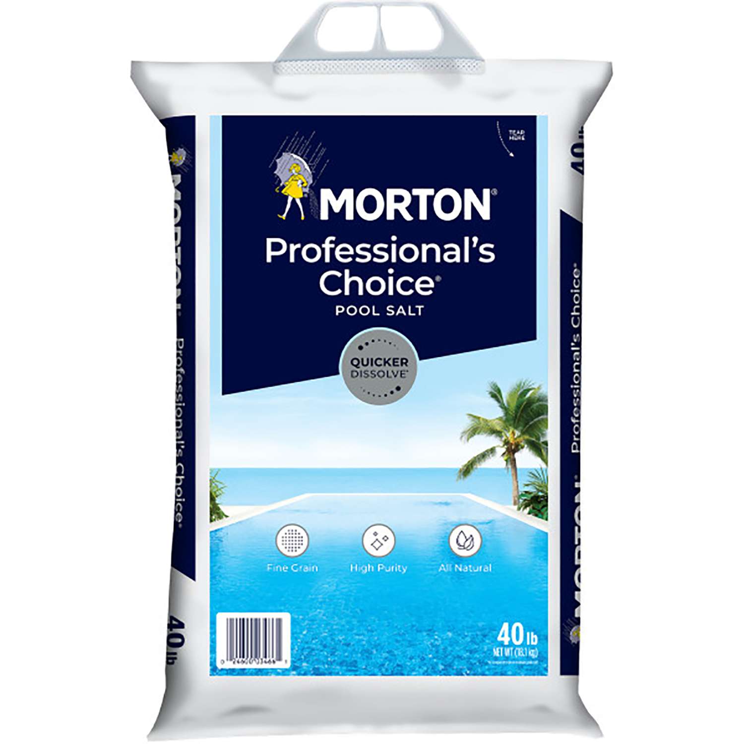 Morton Salt Professionals Choice Pool Salt Quicker