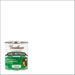 Varathane Spar Urethane Exterior Water Based Exterior Satin 1 qt. 2-3 hr.