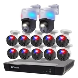 Swann Pro Enforcer Indoor and Outdoor Smart-Enabled NVR Security Camera System