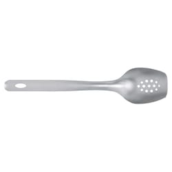 Rada Cutlery Silver Stainless Steel Cooks Spoon with Holes