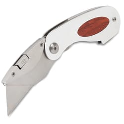 Sheffield 6 in. Folding Utility Knife Silver 1 pc