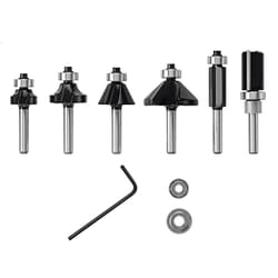 Bosch Trim Router Bit Set 6 pc