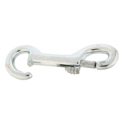 Campbell Nickel Plated/Iron Iron Bolt Snap 60 lb 2-15/16 in. L Campbell Nickel Plated/Iron Iron Bolt Snap 60 lb 2-15/16 in. L