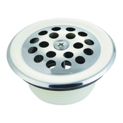 Ace 1-1/4 in. Chrome Chrome Shower Drain Strainer