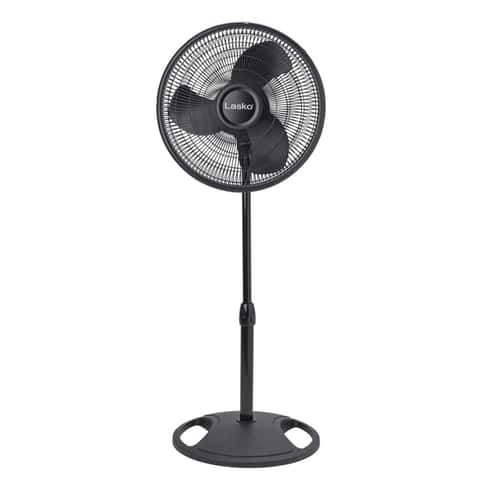 16 Stand Fan with Remote (Black)