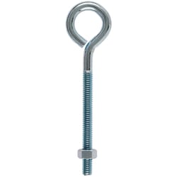 Hampton 5/16 in. X 5 in. L Zinc-Plated Steel Eyebolt Nut Included