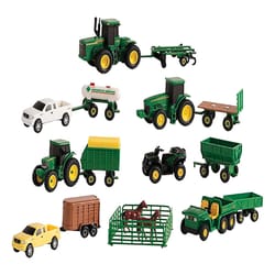 TOMY John Deere Vehicle Toy Set Assorted 20 pc