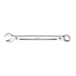 Milwaukee Max Bite 12 mm 6 and 12 Point Metric Combination Wrench 1.06 in. L 1 pc