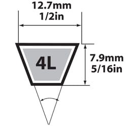 Continental 31in Fractional Horsepower Wrapped V-Belt