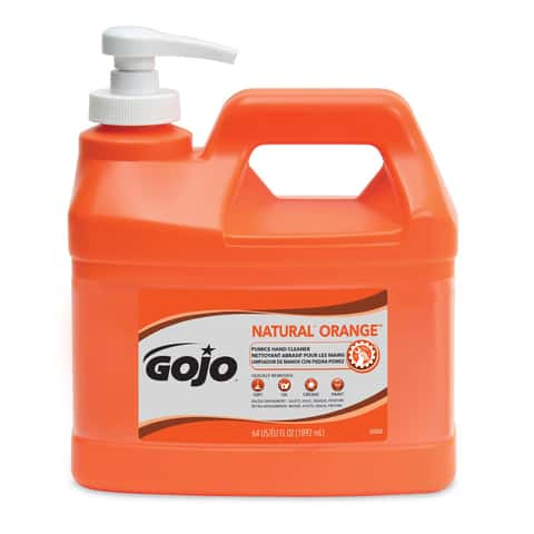 Gojo Natural Orange Citrus Scent Pumice Hand Cleaner 0.5 gal - Ace Hardware