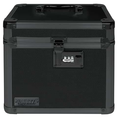 Vaultz Personal Storage Box with Combination Lock - Clear